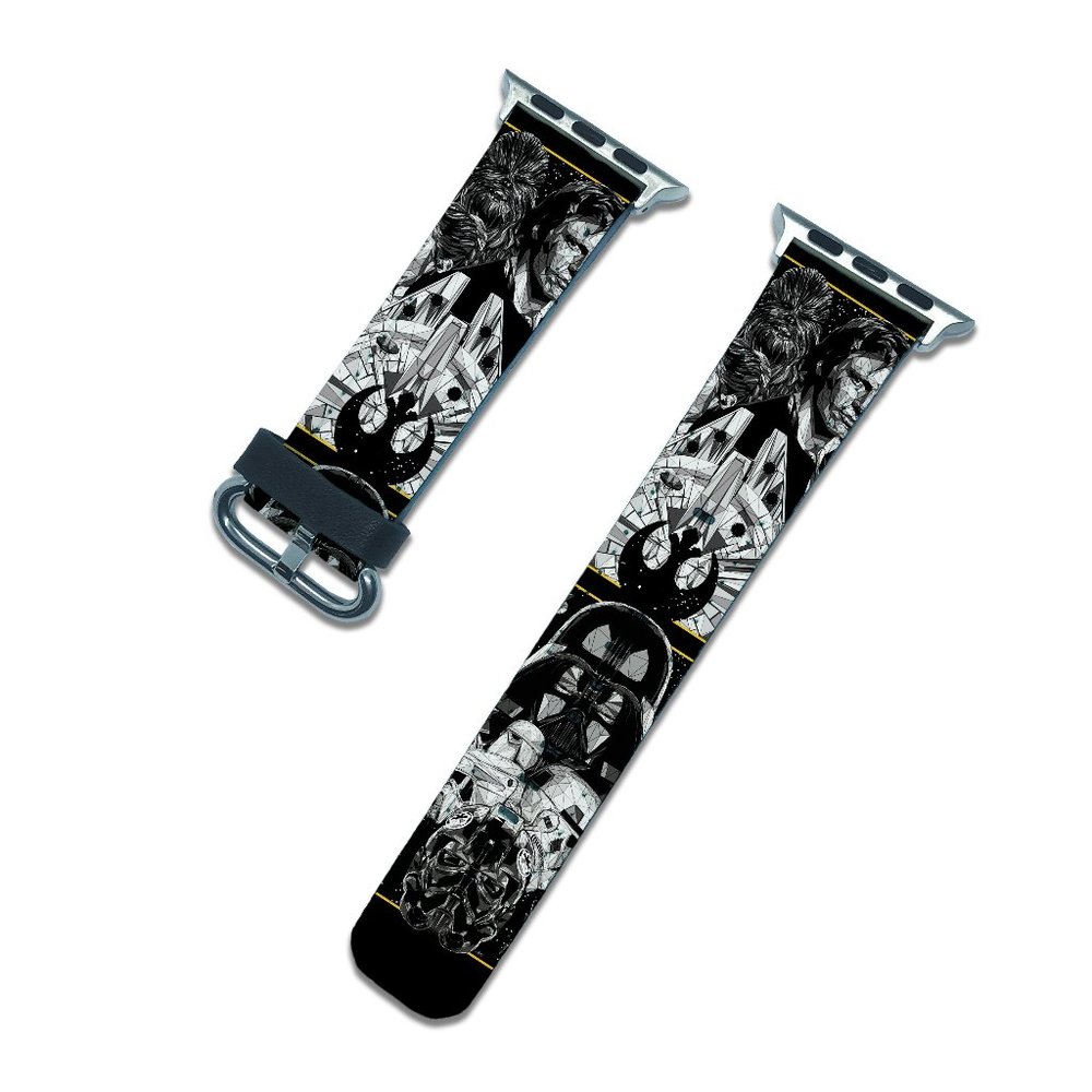 Star Wars apple watch band series 7 6 5 SE 45 41 42 44 38 40 mm straps